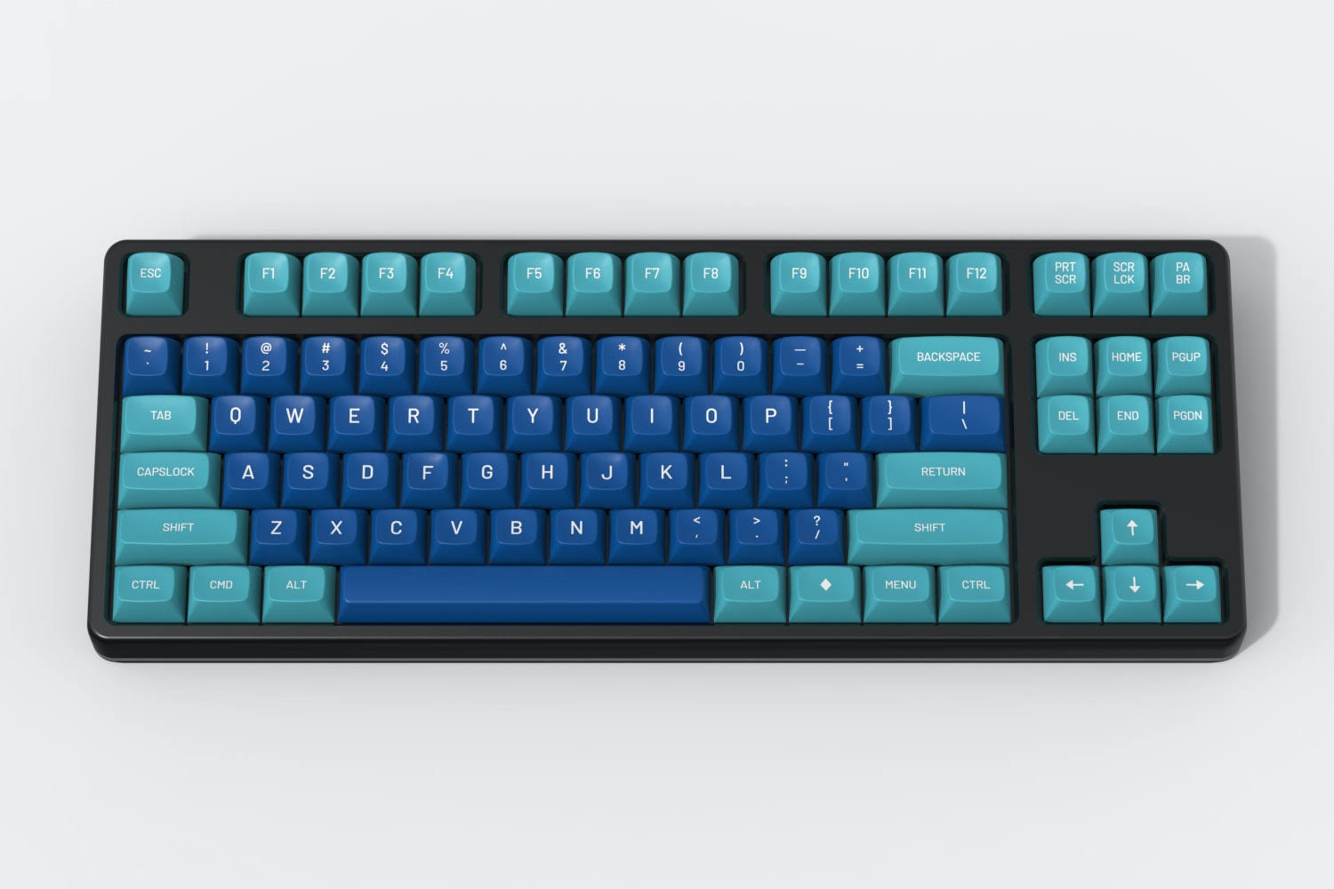 Drop MT3 Dasher Keycap Set - Base Kit in Blue