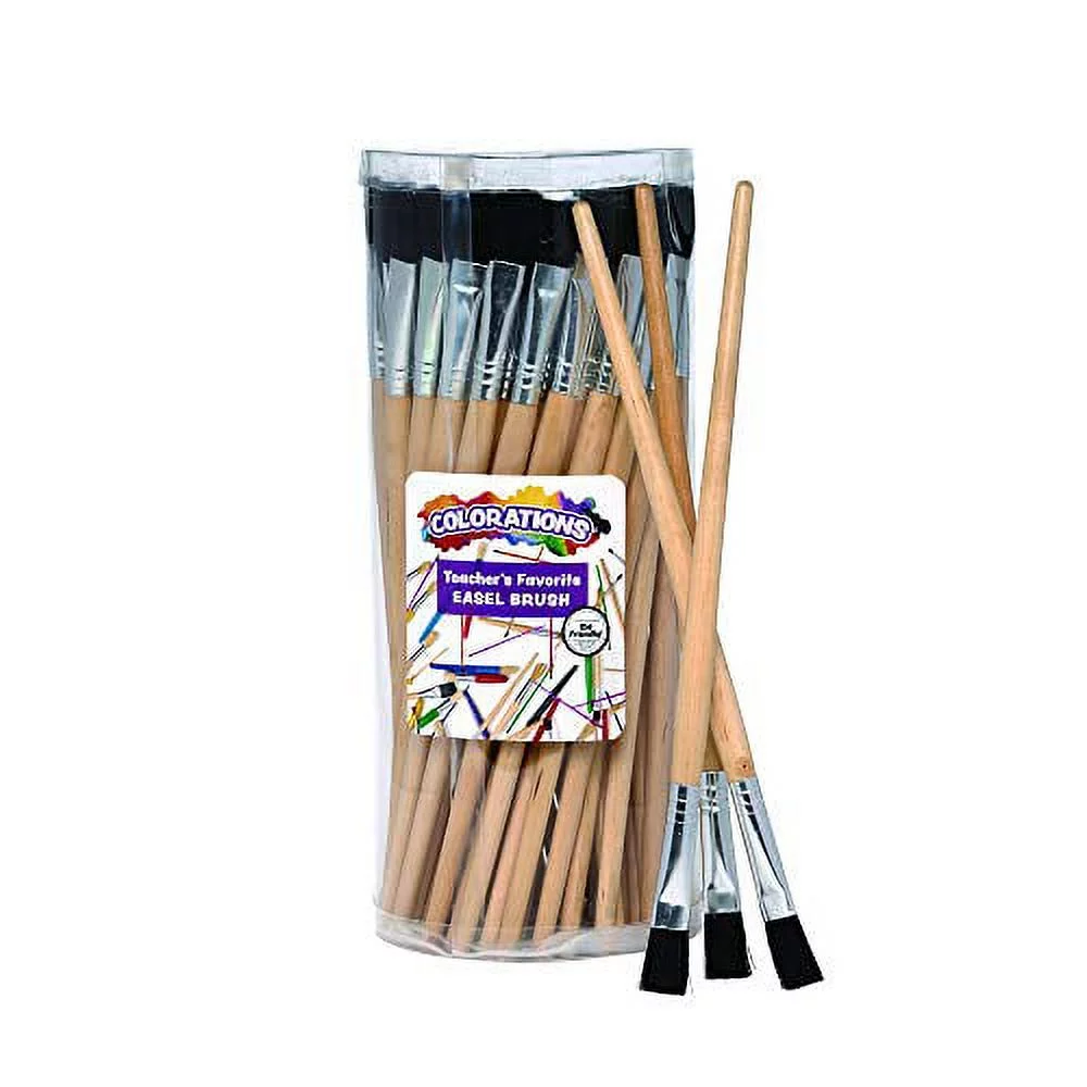 Colorations Teacher's Favorite Easel Brush - Set of 60