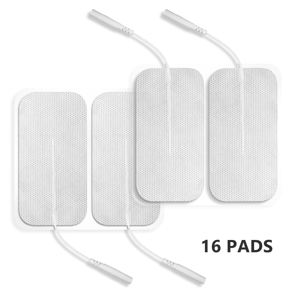 Easy@Home Tens Unit Self Stick Carbon Electrode Pads, Non Irritating Design 16 Pcs 2