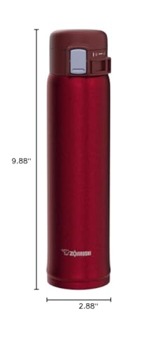 Zojirushi SM-SA60BA Stainless Steel Vacuum Insulated Mug, 1 Count (Pack of 1), Black, 20 oz.