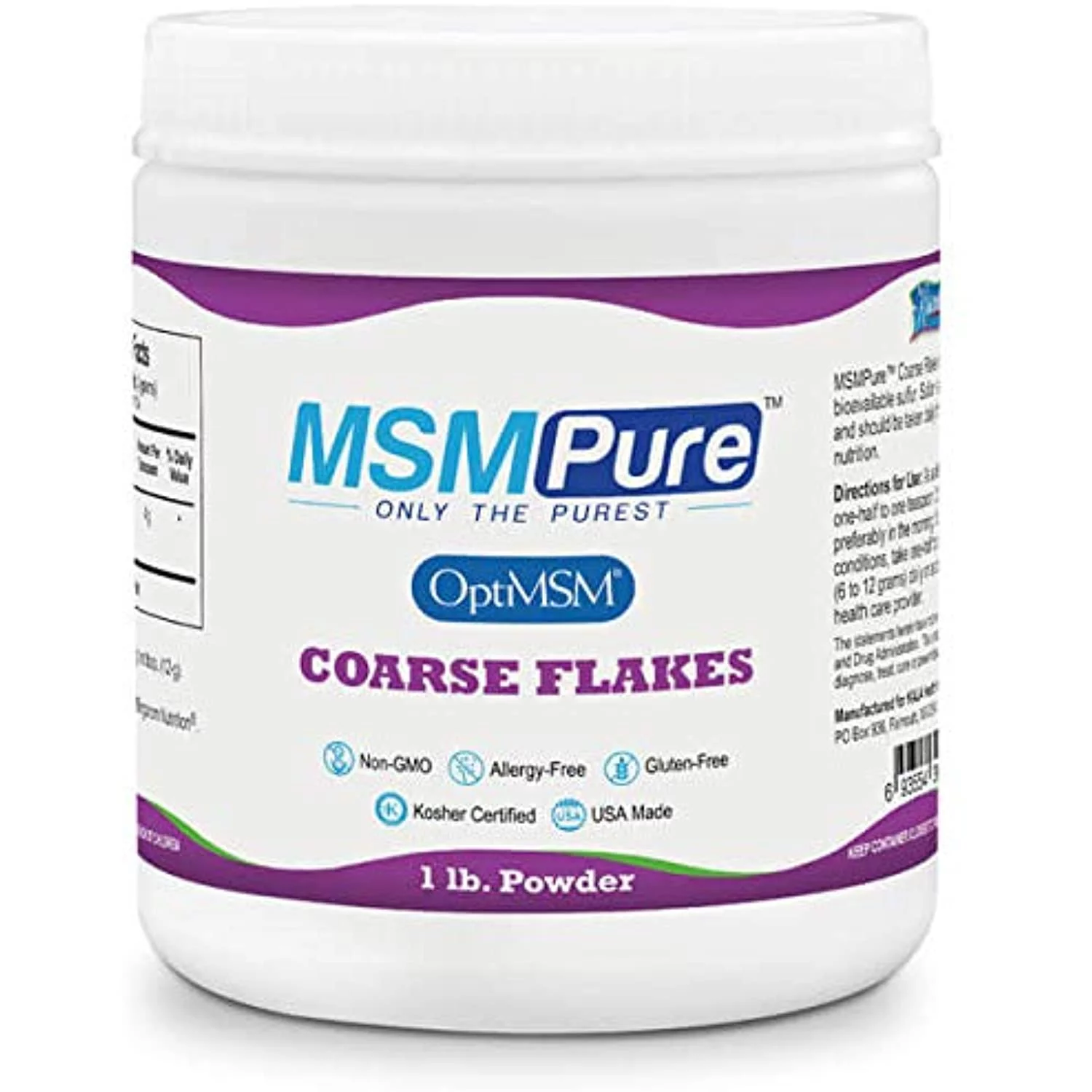 MSMPure Course Flakes 1 lb
