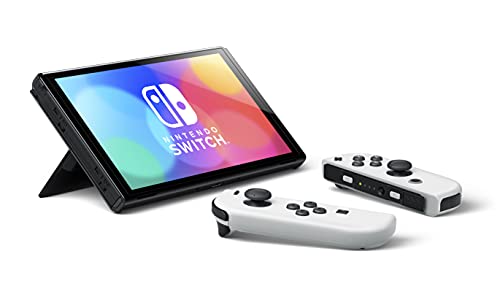 Nintendo Switch OLED Model w/ White Joy-Con (Renewed)