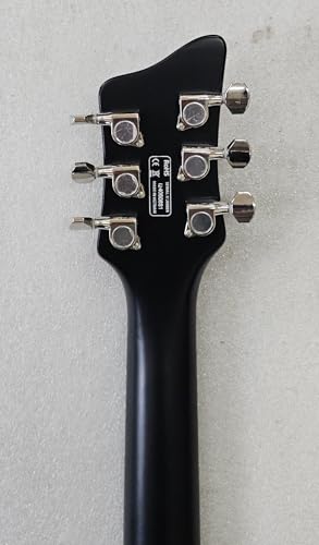 IYV-IRK-300 Semi Hollow Electric Guitar, Black