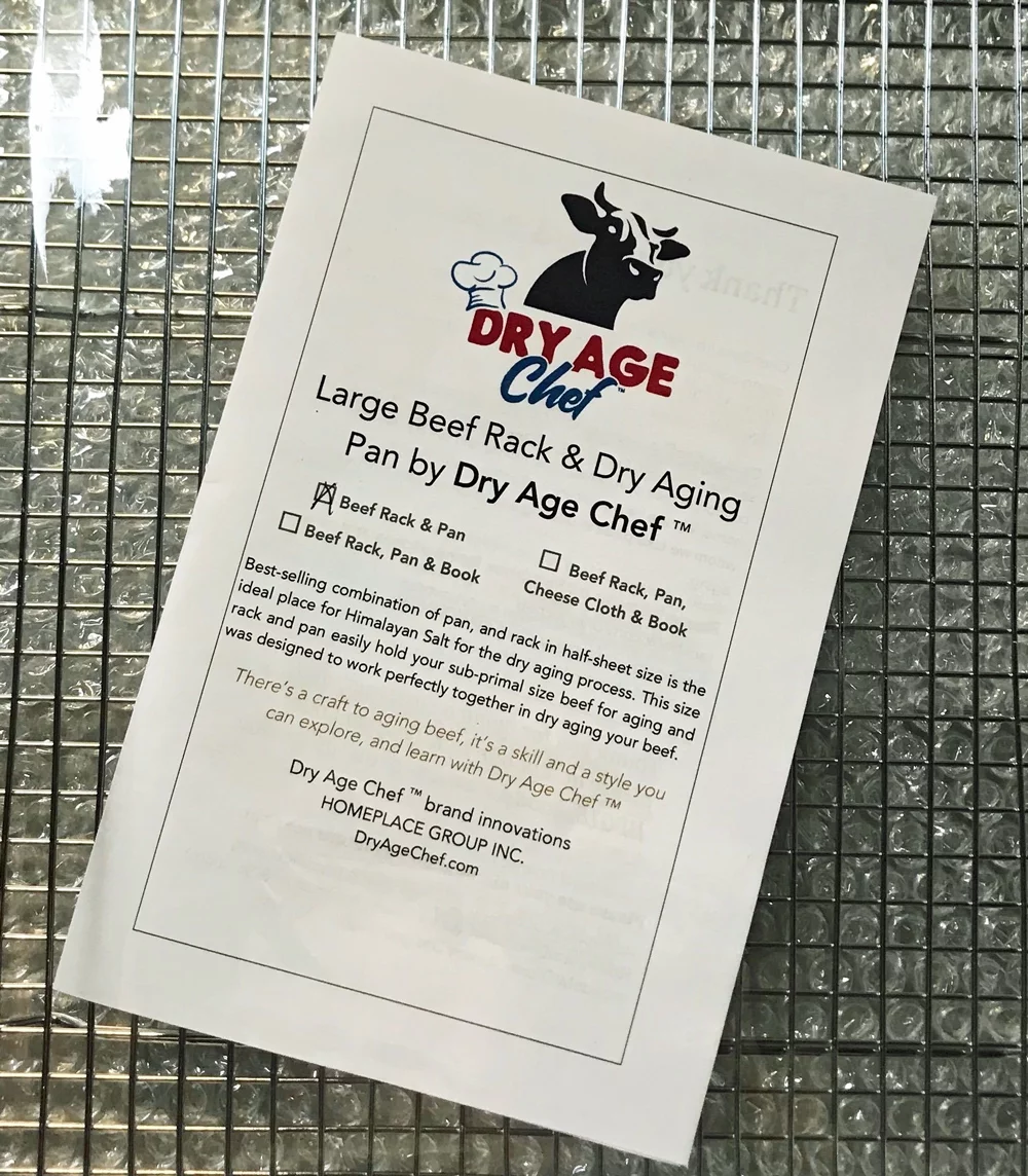 Large Beef Rack and Dry Aging Pan by Dry Age Chef