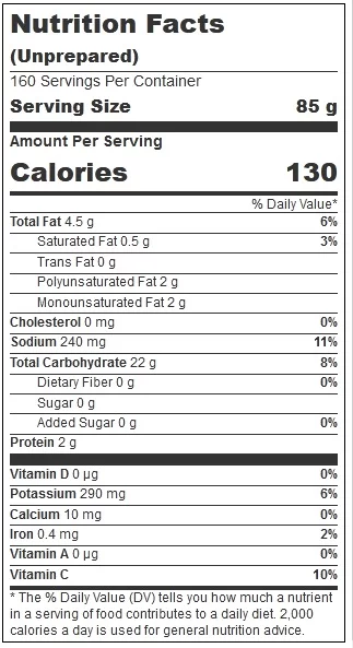 McCain Crispy Bakeable Deep Groove Crinkle Fries, 5 Pound Bag -- 6 per case