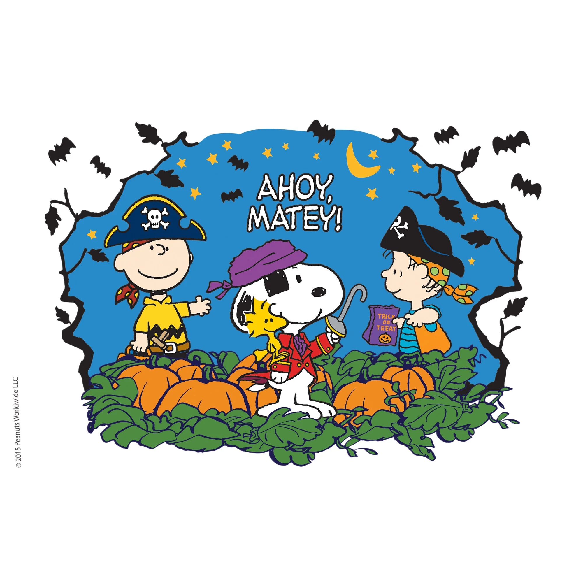 Tervis Peanuts - Pirate Made in USA Double Walled  Insulated Tumbler Travel Cup Keeps Drinks Cold & Hot, 16oz, Clear