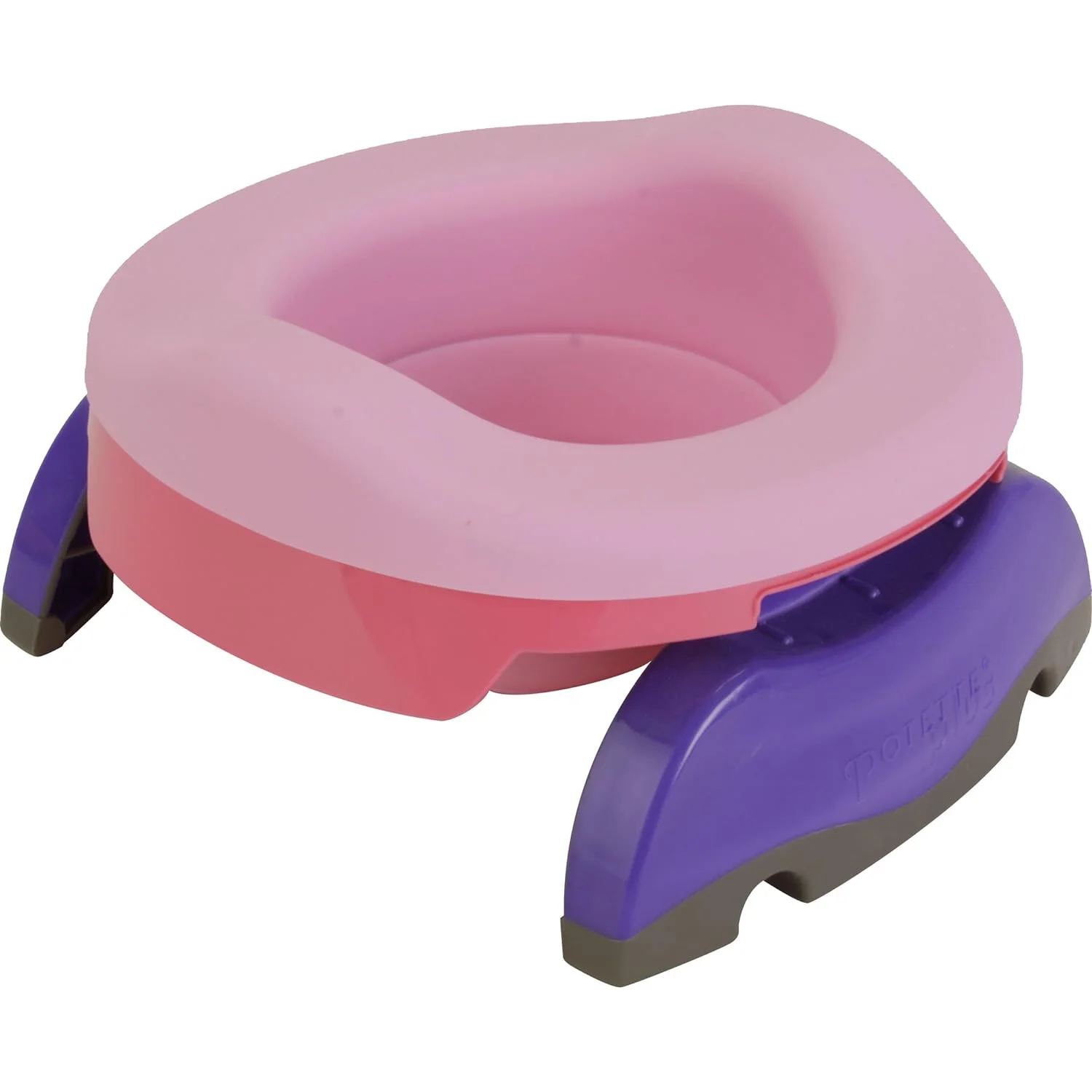 Reusable Collapsible Travel Potty Liner : Kalencom Potette Plus Potty Liner for Home Use with The 2-in-1 Potette Plus Potty (Sold Separately) (Pink)