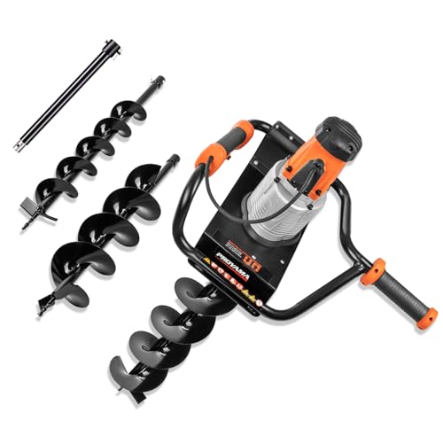 PROYAMA Electric Post Hole Digger, 1700W Corded Earth Auger with 4
