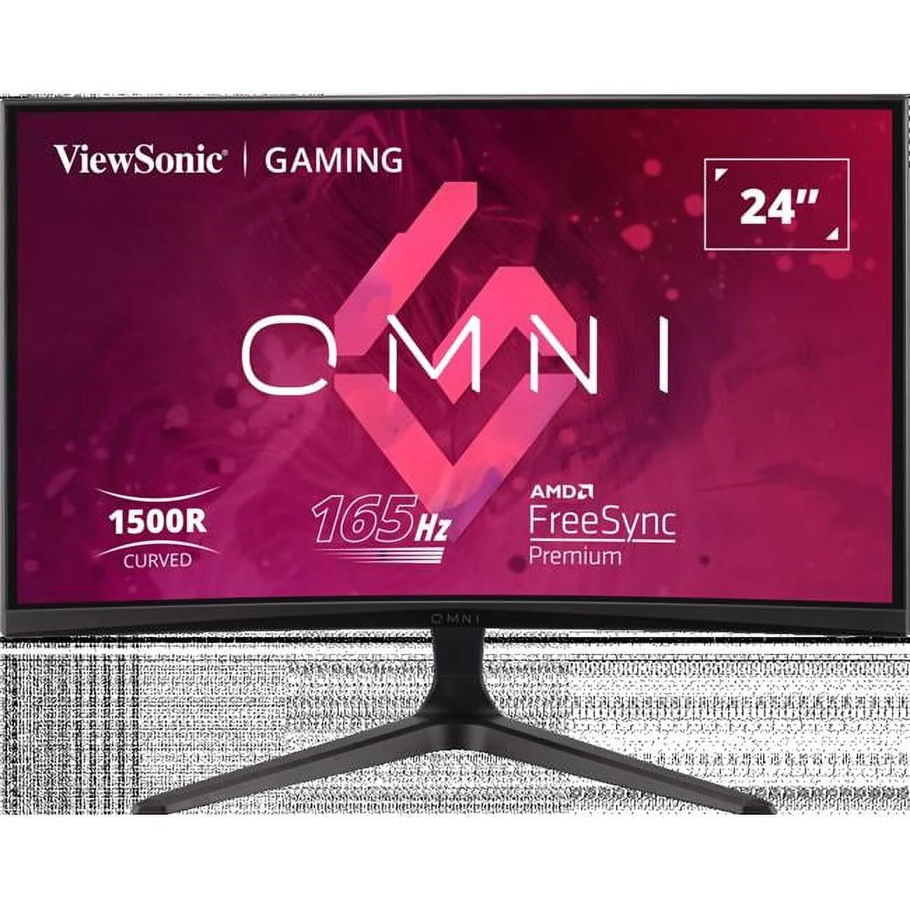 1920 x 1080 MN 24 Curved 165Hz 1ms Gaming Monitor with FreeSync