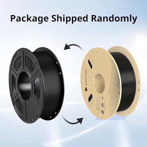 ANYCUBIC PLA+ 3D Printer Filament Bundle, PLA Plus 1.75mm Dimensional Accuracy +/- 0.02mm, Fit Most FDM 3D Printers, 1KG Spool, 2KG Gray+Gray