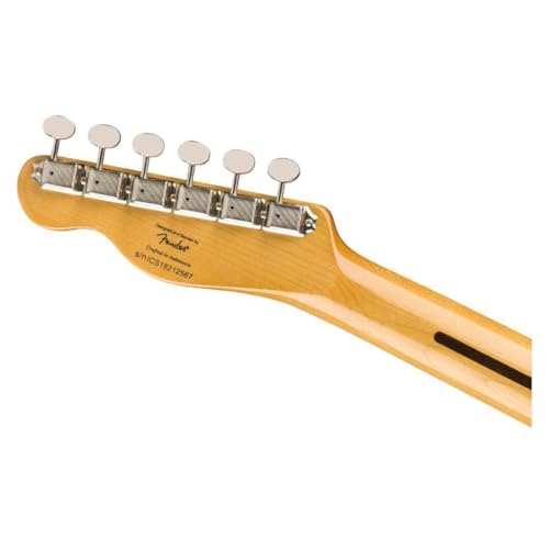 Squier Classic Vibe 70s Thinline Telecaster Electric Guitar, with 2-Year Warranty, Natural, Maple Fingerboard