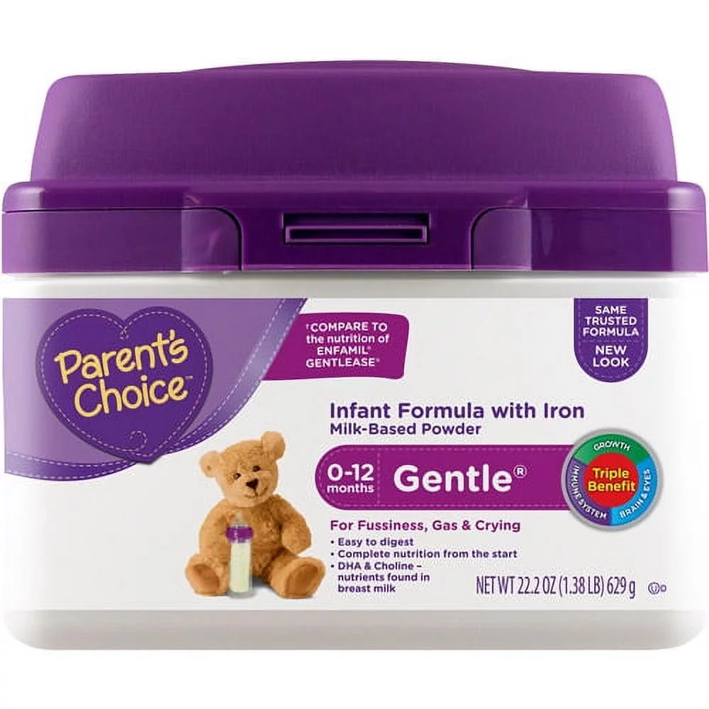 Parent's Choice Gentle Powdered Formula with Iron, 22.2 oz