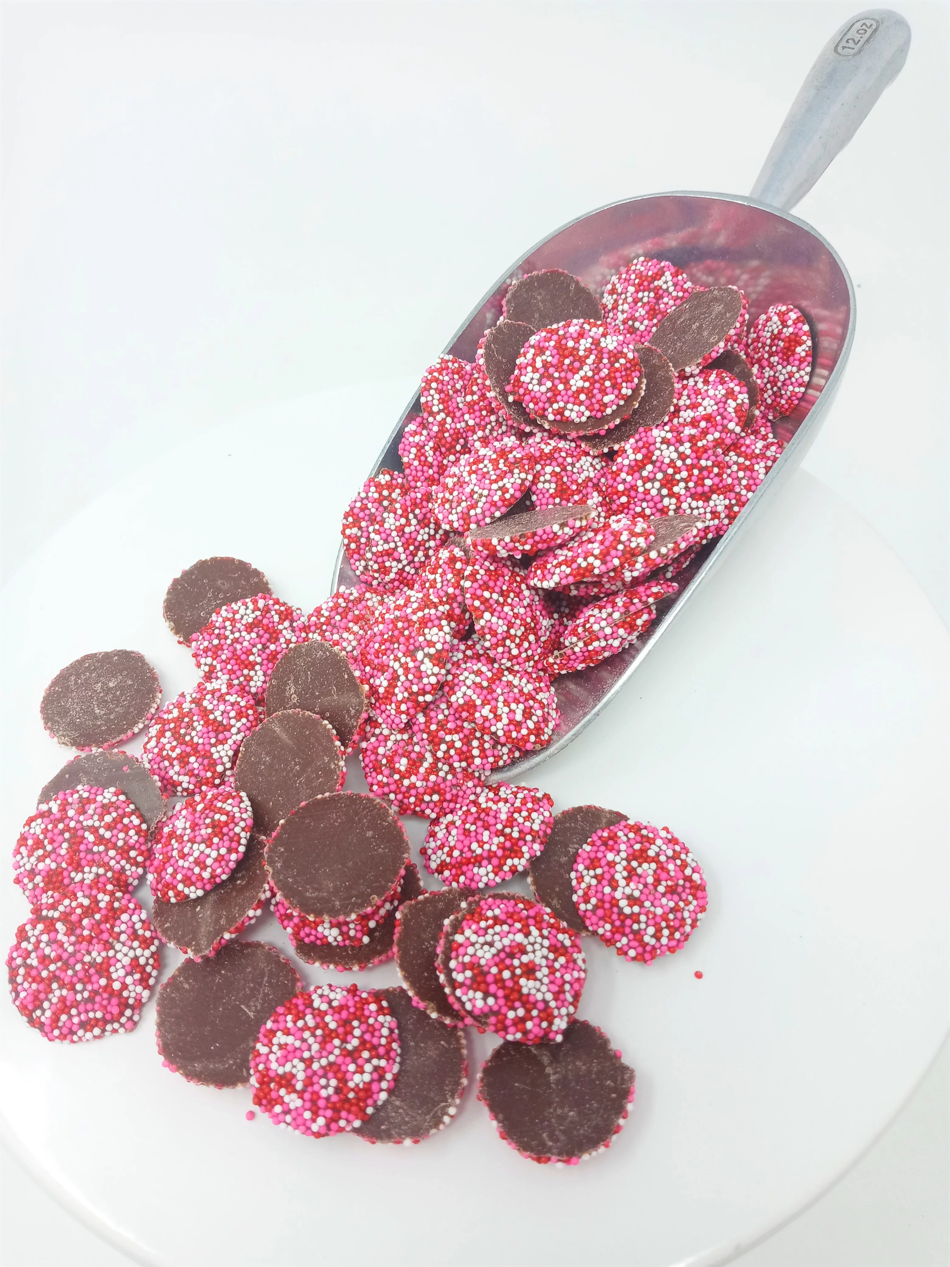 Valentine Nonpareils Dark Chocolate candy nonpareil 5 pounds