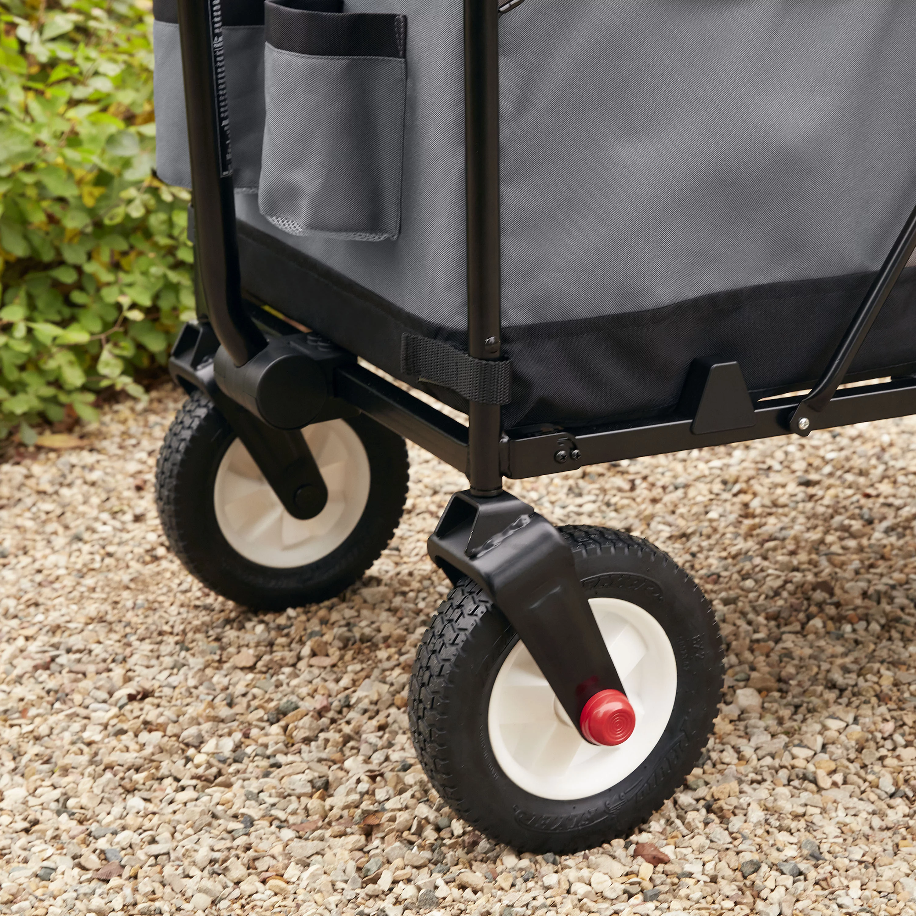 Radio Flyer, Beast EZ Fold Maximum Capacity Heavy-Duty Kid & Cargo, Gray Collapsible Utility Wagon