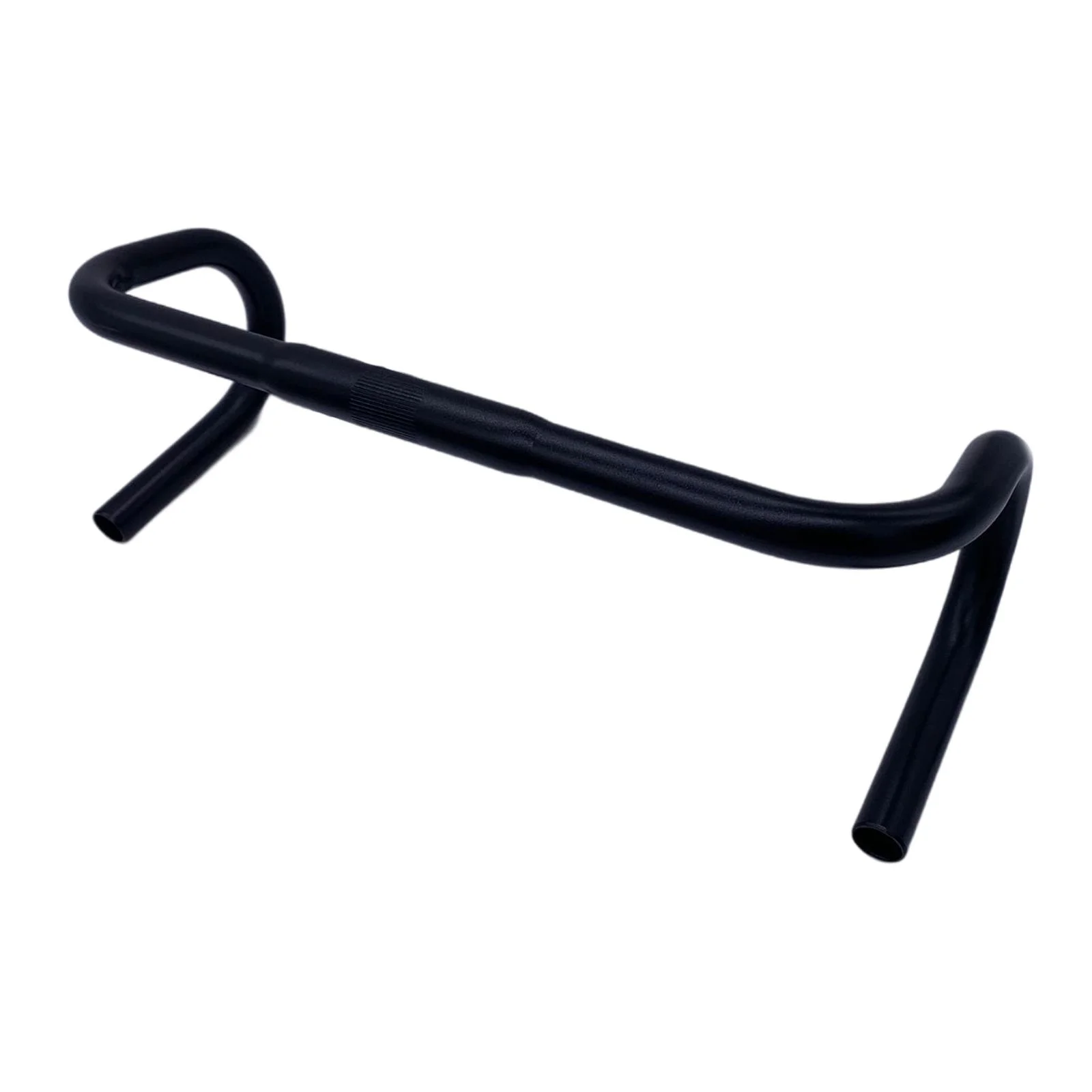 Fixed Gear DIY Ultralight Aluminum Alloy Rest Bar Compact Race Handlebar Parts Vintage Style 420mm Road Bike Handlebar for Touring