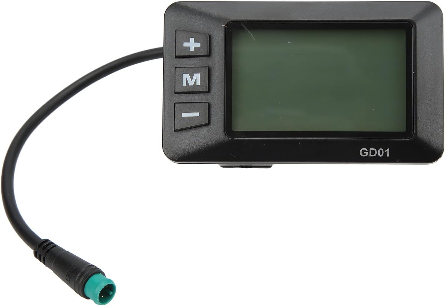 Bike Computer, 5 Pin Waterproof Plug Speedometer and Odometer with Backlight Display Real Time Speed Display 5 Gears Control LCD Display Screen for Electric Bicycles, Scooters