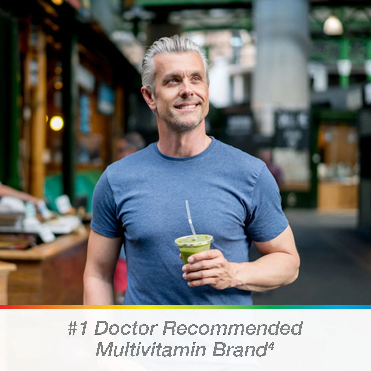 Centrum Silver Men Multivitamin/Multimineral Supplement Tablet, Vitamin D3, Age 50 and Older (275 ct.)