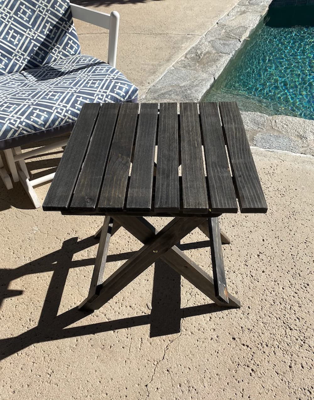 Folding Wooden Table by Vitonus