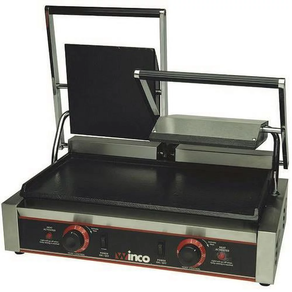 Winco - ESG-2 - 19 in Double Sandwich Grill