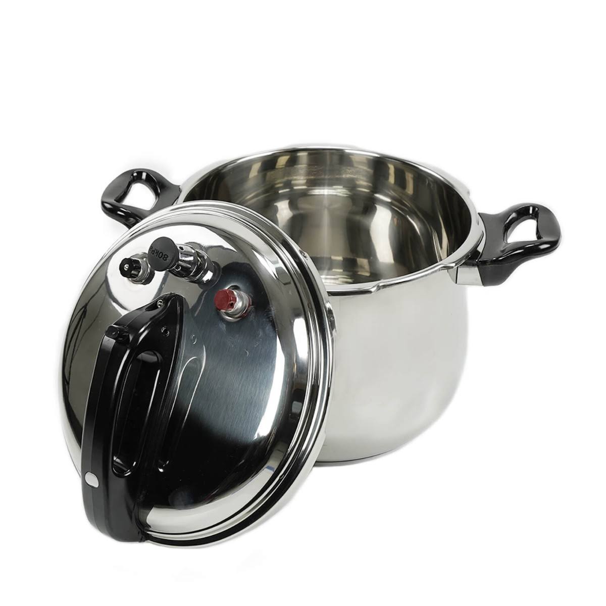 Bene Casa Stainless Steel 9.5 Quart Pressure Cooker