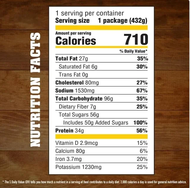 Hungry Man Smokin' Backyard BBQ Frozen Dinner, 15.25 oz - Pack of 8