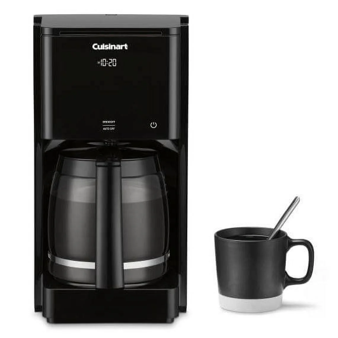 Cuisinart DCC-T20 14-Cup Programmable Coffeemaker Touchscreen, Black,Recertified