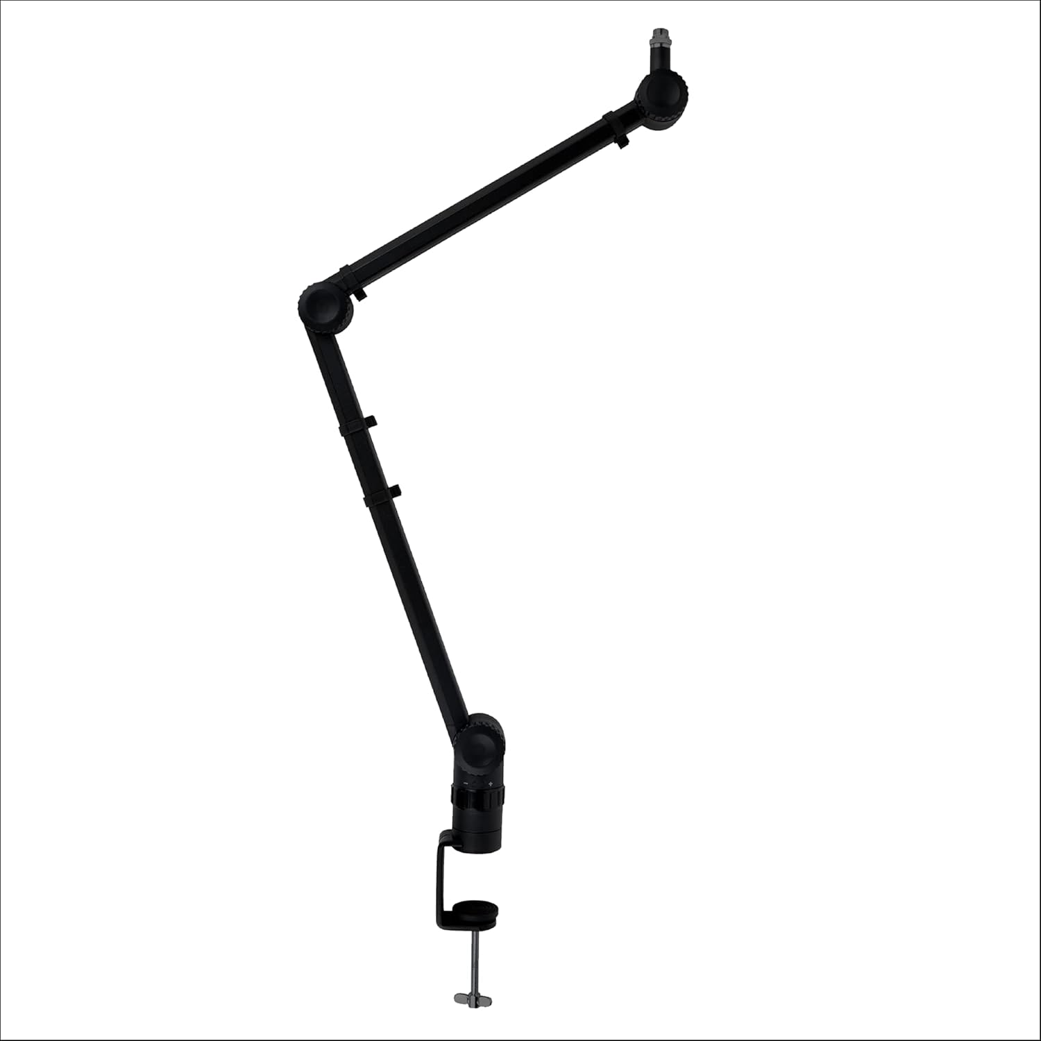 Aremor Pro Heavy Duty Deluxe Desk Mounted Tube-Style Broadcast Boom Arm Adjustable Suspension Boom Scissor Mic stand - Adjustable 360�� Rotatable Microphone Arm - Stable Microphone Mount Arms