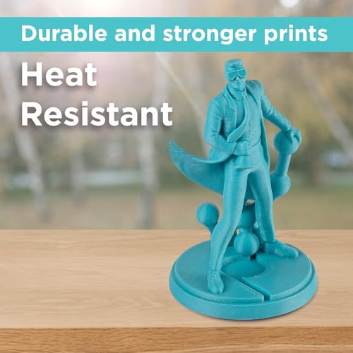 Polymaker ABS Filament 1.75mm Black, ABS 3D Printer Filament 1.75mm Heat Resistant 1kg - PolyLite ABS 3D Printing Filament 1.75mm, Strong & Durable, Dimensional Accuracy +/- 0.03mm