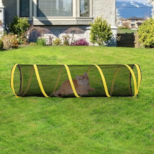 Outdoor Cat Enclosures for Indoor Cats, Outdoor Cat Tent with Tunnel for Multiple Cats, Cat Playpen for Pet Kitty Rabbits Ferrets Puppy and Other Small Animals, (Styles 9)
