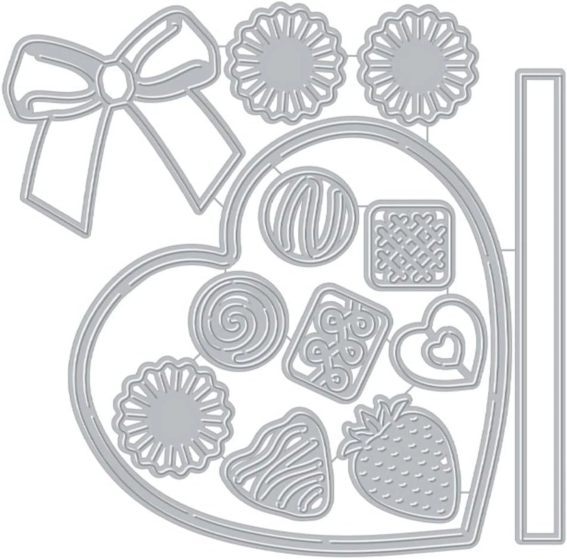 DF115 Box Of Chocolates Fancy s Steel Set