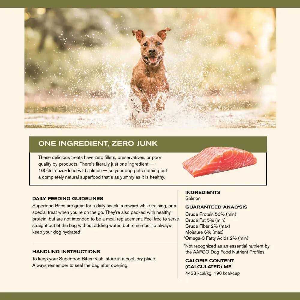 Badlands Ranch Superfood Bites Salmon Treats - Pet Supplies online store