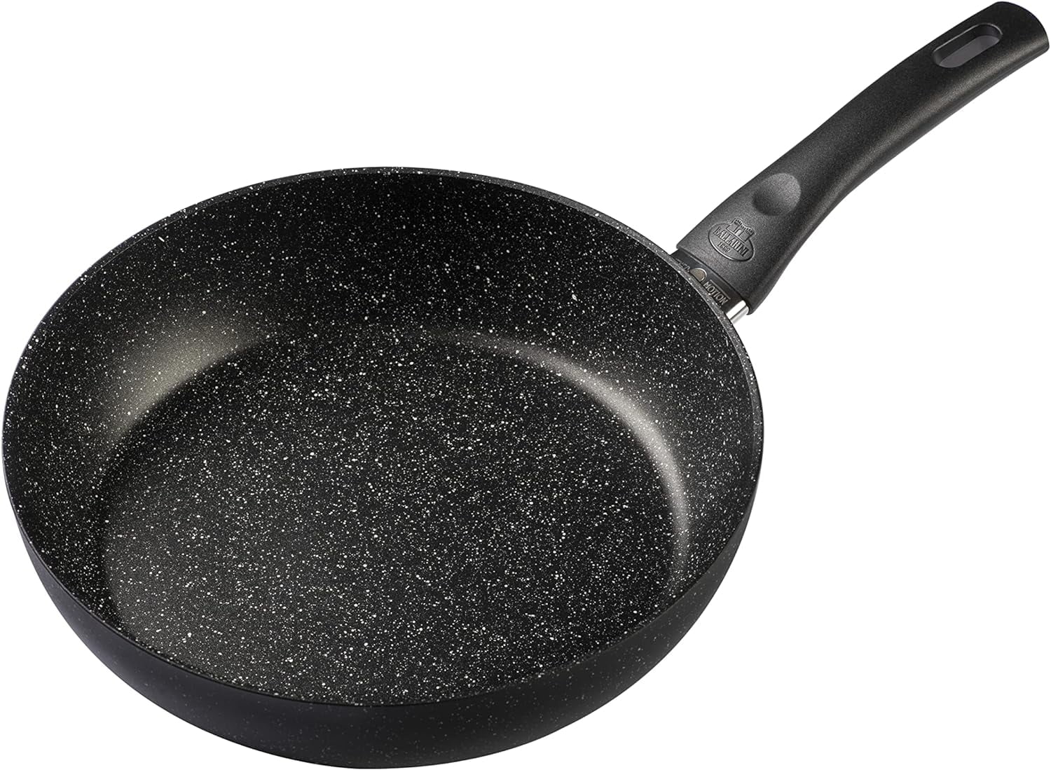 QCAI Vipiteno high-Rimmed braising pan, Non-Stick stew Pot with lid, Aluminium, Round, Ø 28 cm
