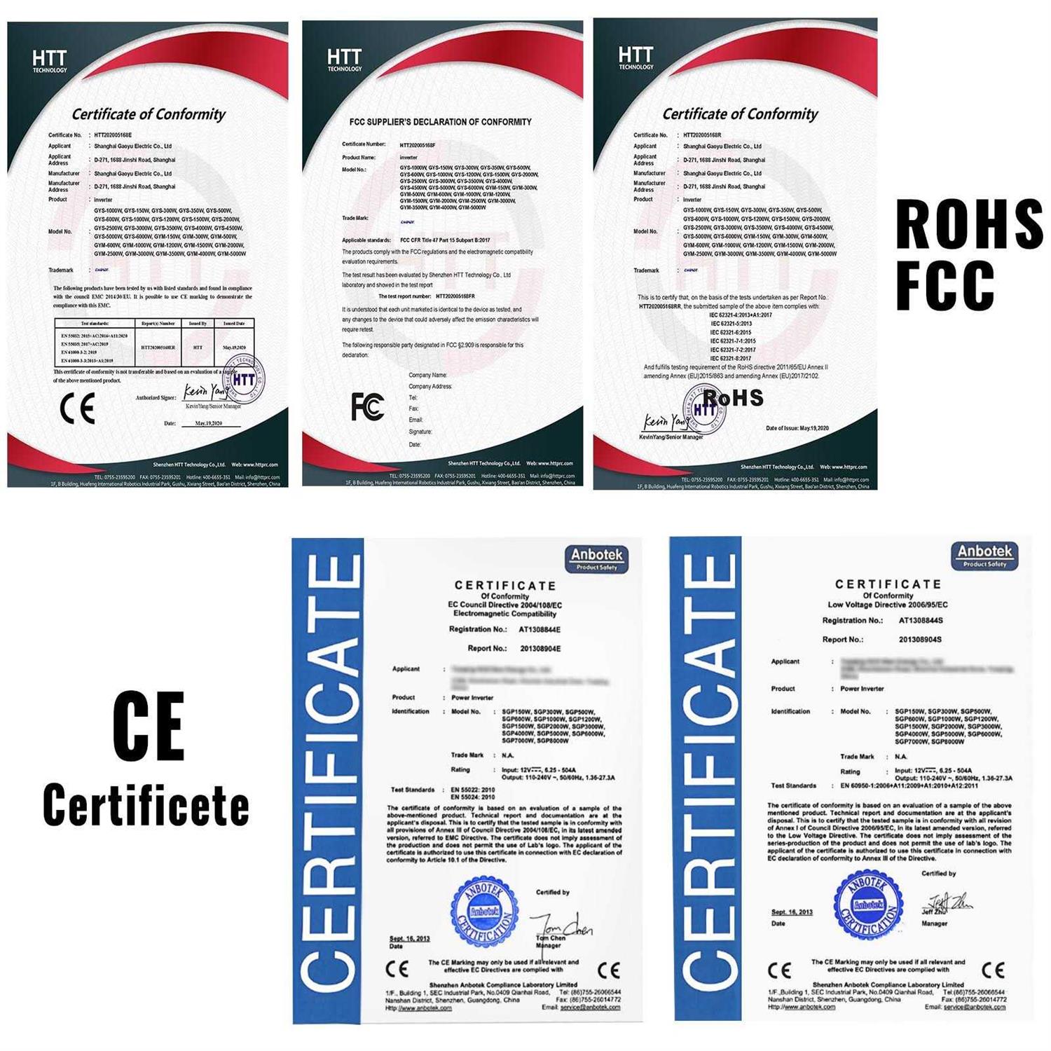 VEVOR Power Inverter 5000W Modified Sine Wave Inverter DC 12V to AC 110V Car Converter with LCD Display Remote Controller LED Indicator Gfci Outlets - Shop Hardware Tools Online Store