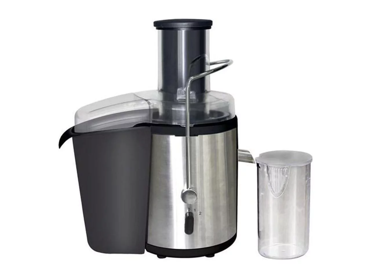 Brentwood Appliances JC-500 2-Speed 800Watt Juice Extractor with Graduated Jar, Stainless Steel