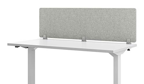 VaRoom - Desk Divider; Sound Proof Dividers - Privacy Shields for Student Desks and Desk Privacy Panels. Cubicle Wall, Desk Divider for Students and Office Divider (Light Grey, 48
