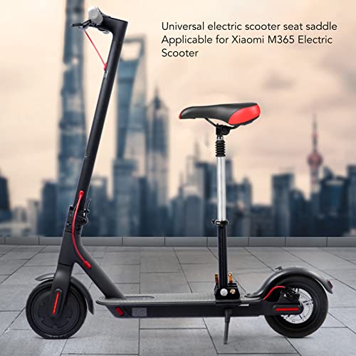 Electric Scooter Seat Saddle, Foldable Adjustable Universal Scooter Seat Replacement for M365 Conforms To The Ergonomic Design