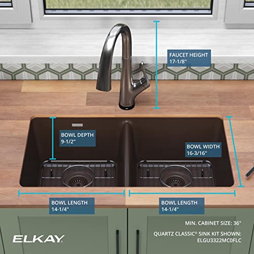 Elkay ELGU3322 Quartz Classic 33