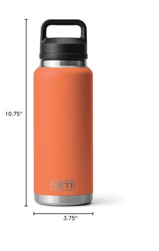 YETI Rambler 36 oz Bottle, Vacuum Insulated, Leakproof, Stainless Steel with Chug Cap