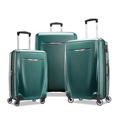 Samsonite Winfield 3 DLX Hardside Expandable Luggage with Spinners, Silver, Carry-On 20-Inch