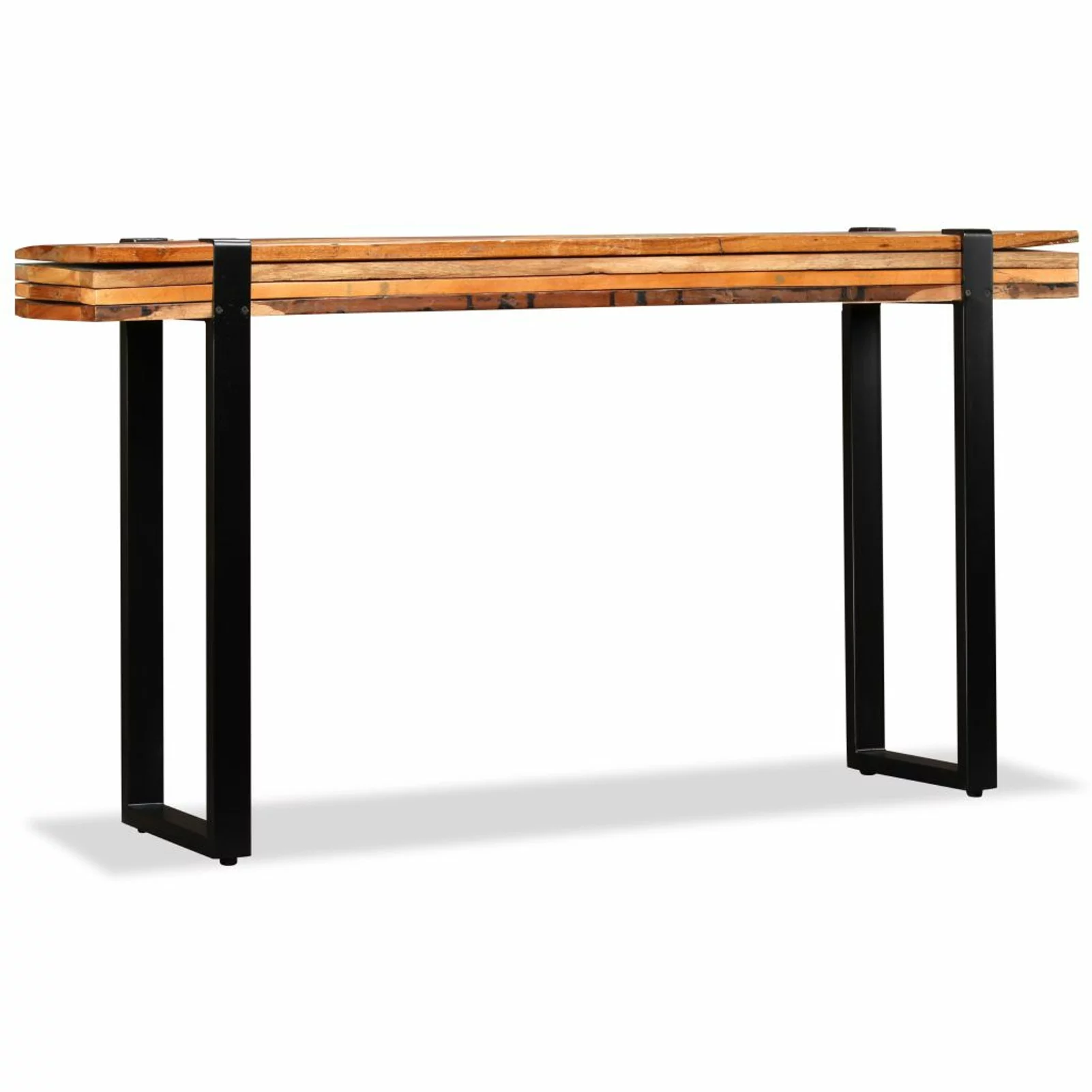 Tomshoo Console Table Solid Reclaimed Wood Adjustable