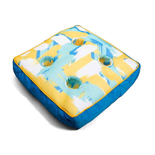 Big Joe Captain's Float No Inflation Needed Pool Lounger, Double Sided Mesh, Quick Draining Fabric