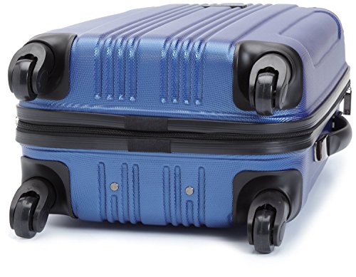 Kenneth Cole REACTION Out of Bounds Lightweight Hardshell 4-Wheel Spinner Luggage, Cobalt Blue, 20-Inch Carry On
