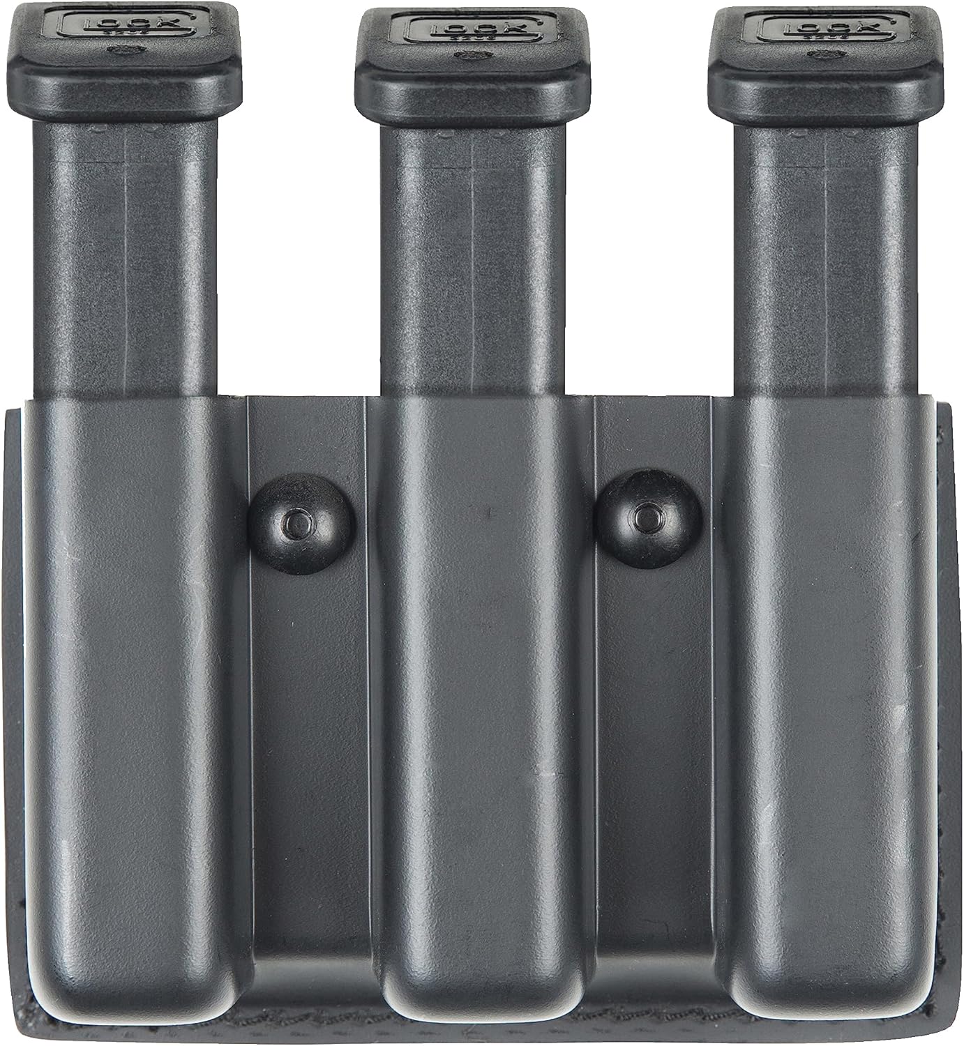 Safariland Duty Gear Bianchi 775-76-13: Slimline Open-Top Triple Magazine Pouch, STX Tactical, Black
