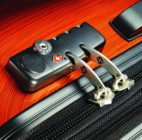 Samsonite Winfield 2 Hardside Expandable Luggage with Spinner Wheels, Brushed Anthracite, Checked-Large 28-Inch