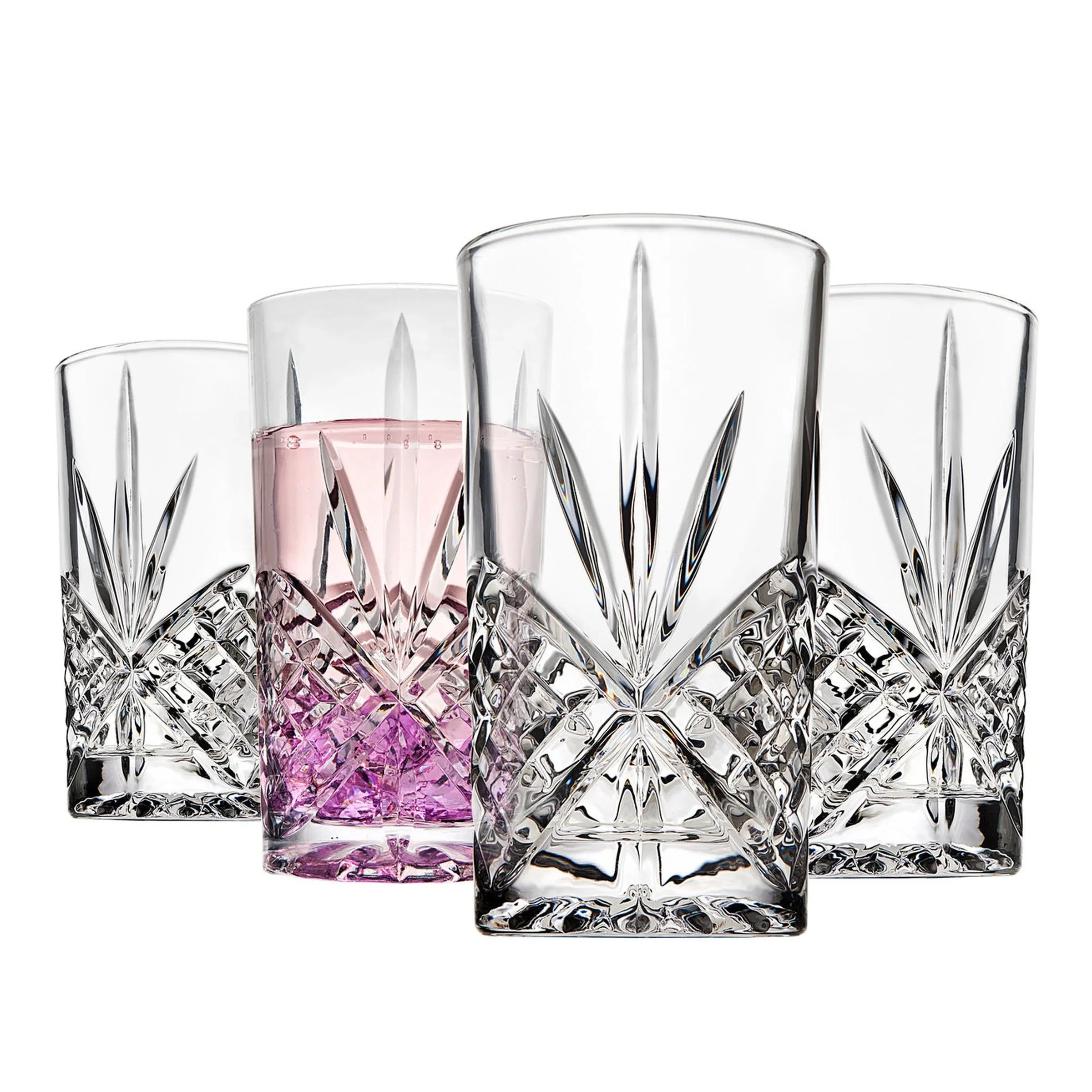 Dublin Highball Acrylic, Set of 4