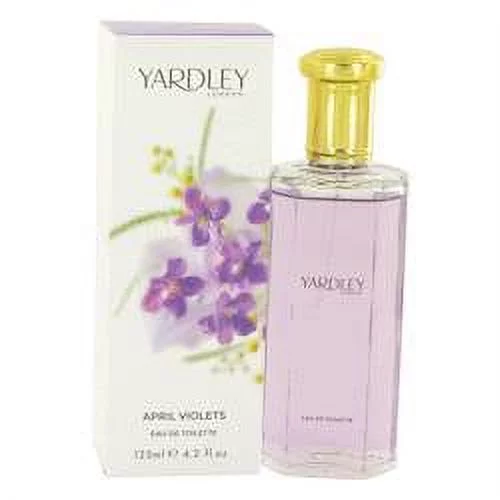 April Violets by Yardley London Eau De Toilette Spray 4.2 oz
