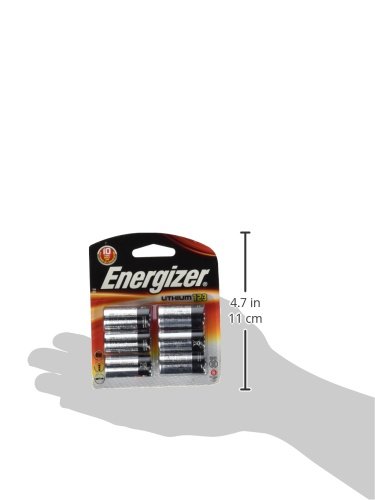Energizer 123 Lithium Photo Battery, 12 Batteries, 1-Pack