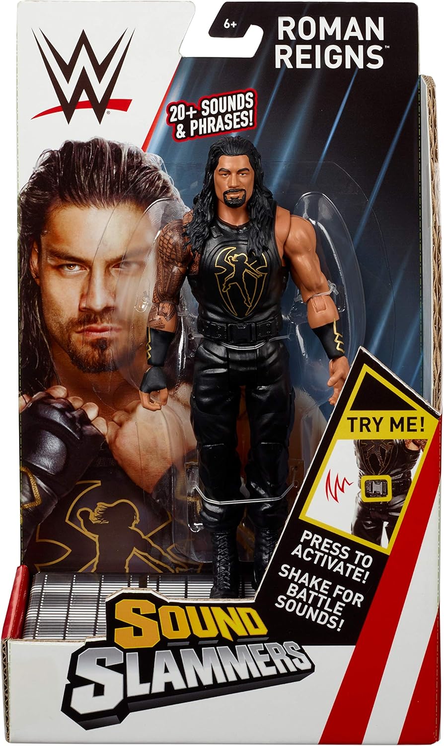WWE Sound Slammers Roman Reigns Action Figure