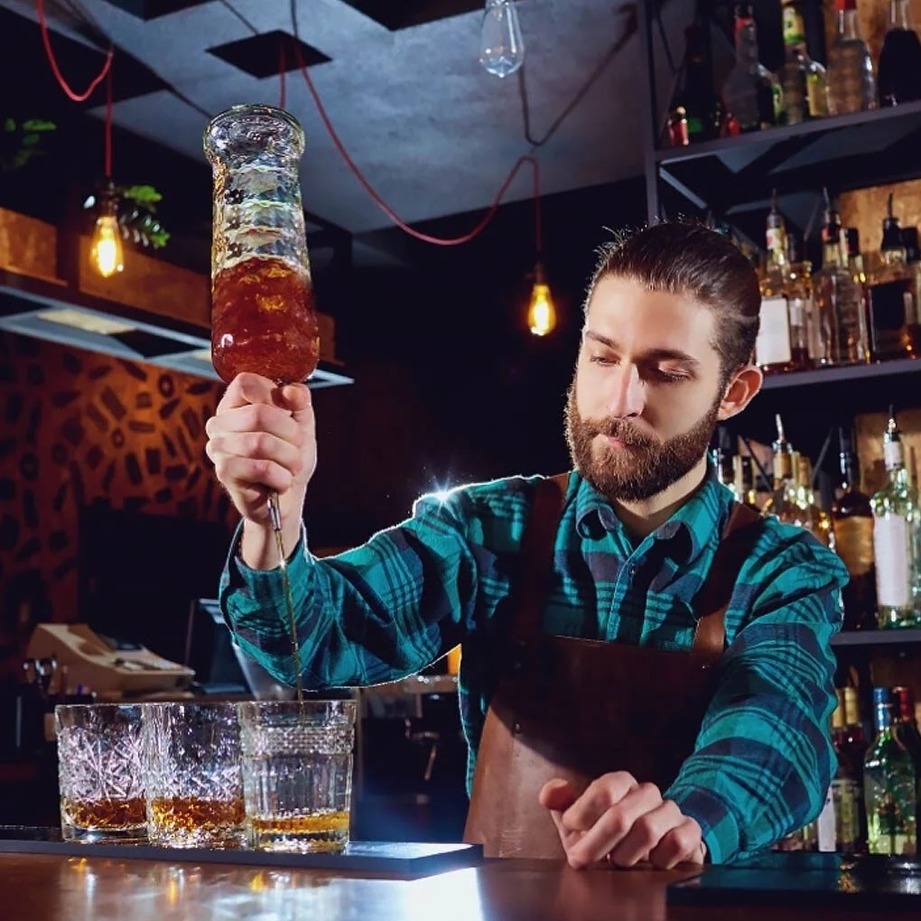 Booyoo Martini Shaker Bartender Kit 10Pcs Stainless Steel Cocktail Strainer Ice Muddler Spoon Jigger Pourers Bar Tools