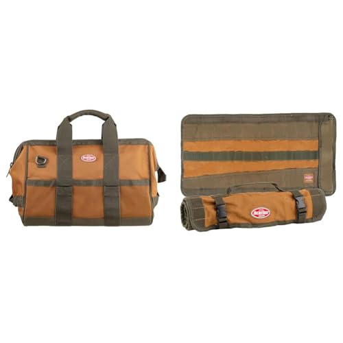 Bucket Boss Gatemouth 16 Tool Bag in Brown, 60016, 15 liters(Brown)